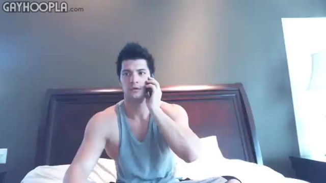 Stunning Jock Shows Hole