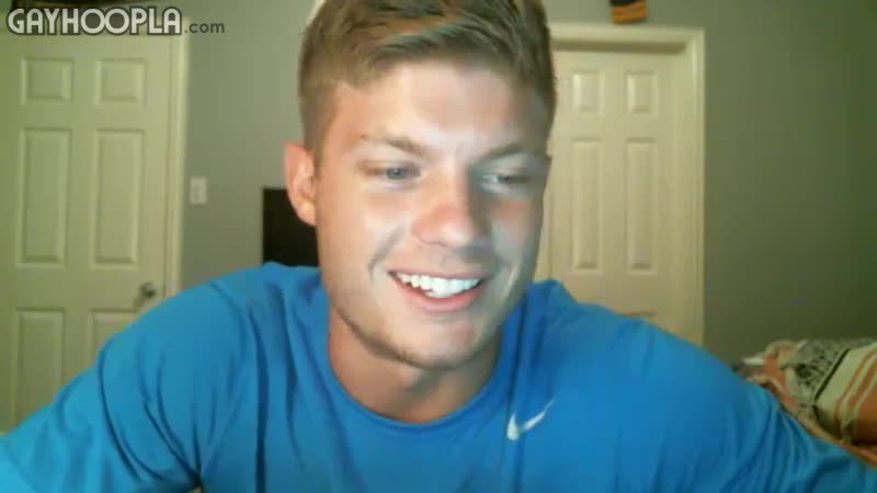 Blonde Haired Blue Eyed All-American Boy Cums