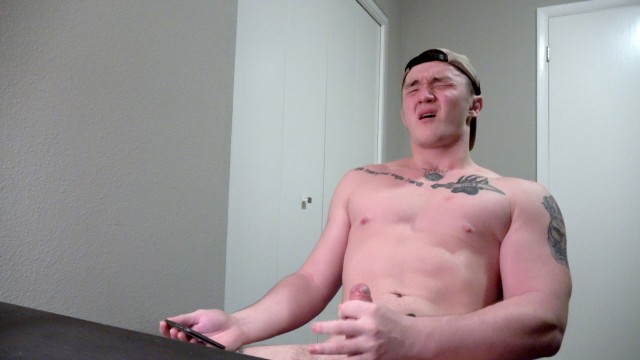 Alex Weber Jerks Off Alone For You