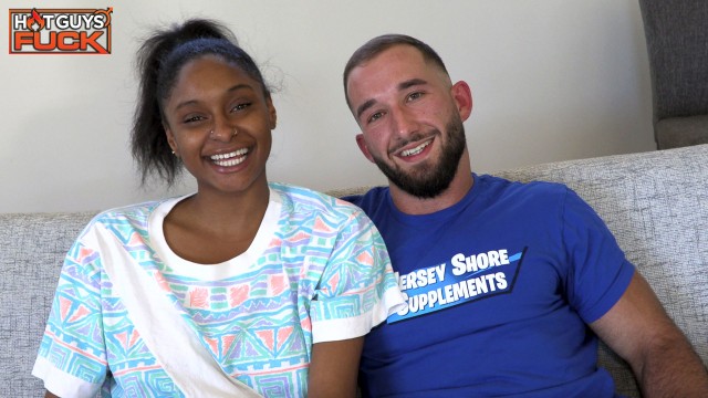 Kourtney Harris with Rocko Perry — Hairy Hunk Rocko Perry Goes To Pound Town On Kourtney Harris (photo 2)