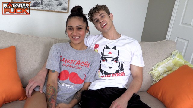 Marcus Mora with Mia Thomas — Big Dick Curly Haired Cutie Marcus Mora RETURNS To FUCK Tiny Spinner Babe Mia Thomas (photo 2)