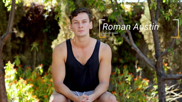 18 Y/O Stud Roman Austin Is Young And Full Of Pion!