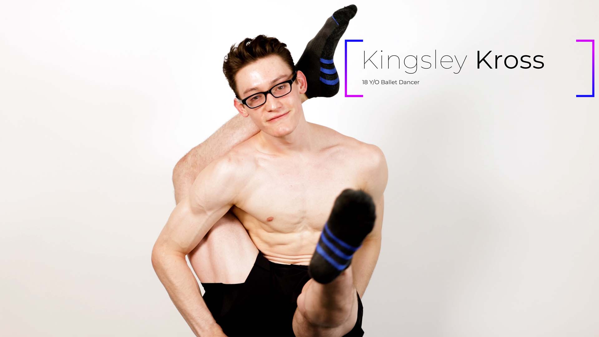 Kinky 18 Y/O Kingsley Kross Can't Wait To Fuck On Camera!