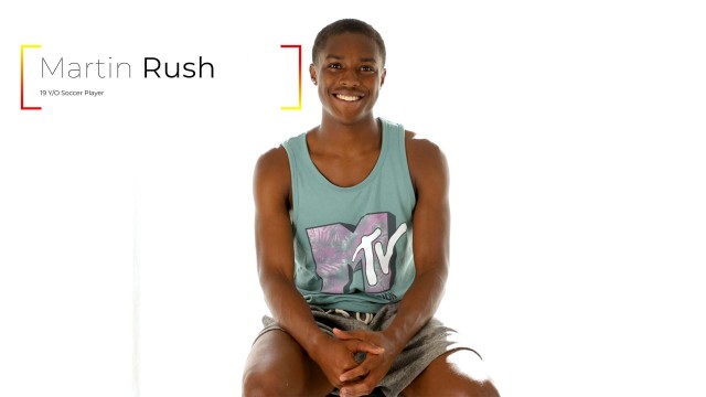 Soccer Star Martin Rush Kicks Back For An Interview!