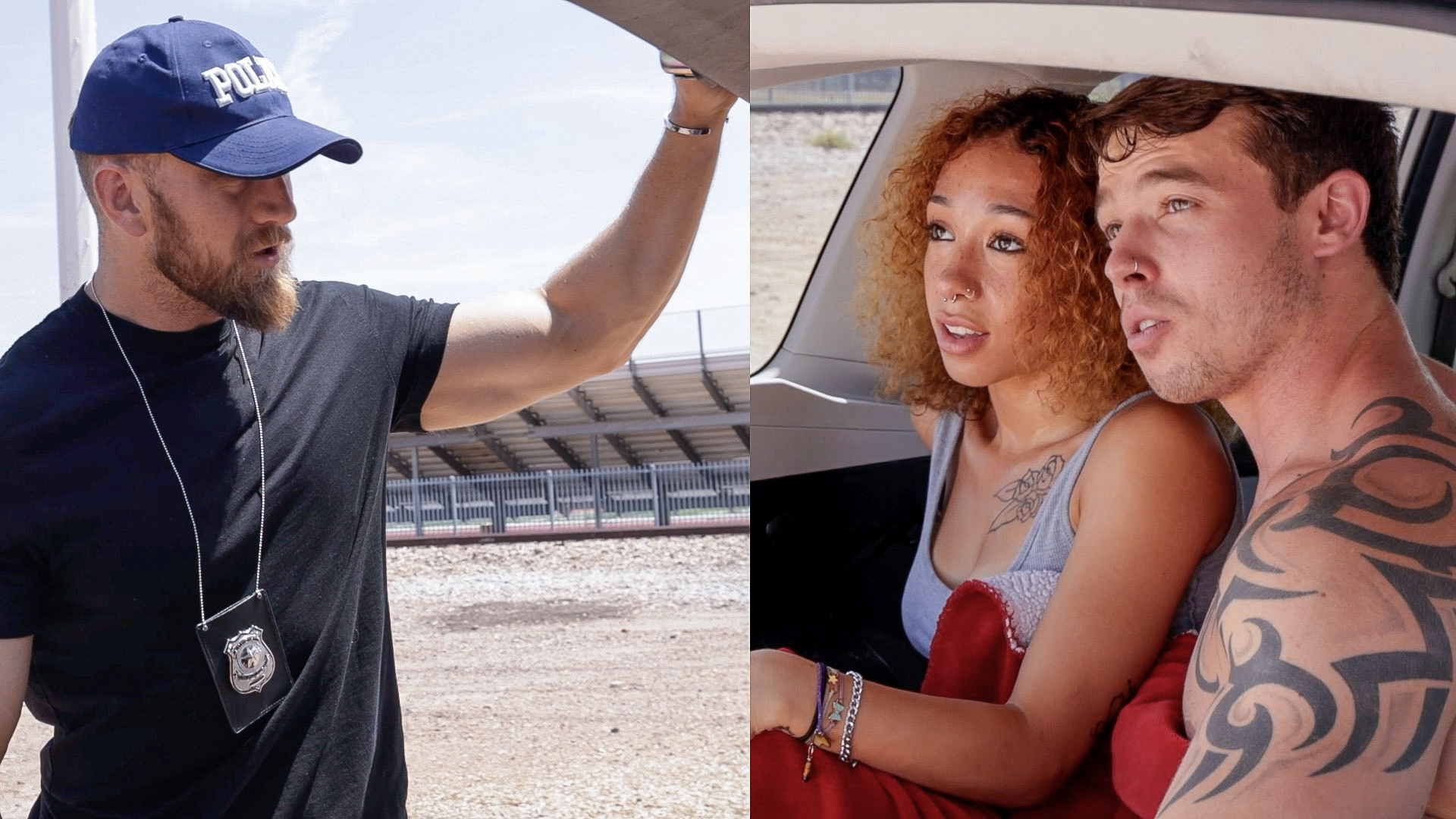 Cop Bryce Beckett Catches Jeremy Barker Hooking Up On Campus