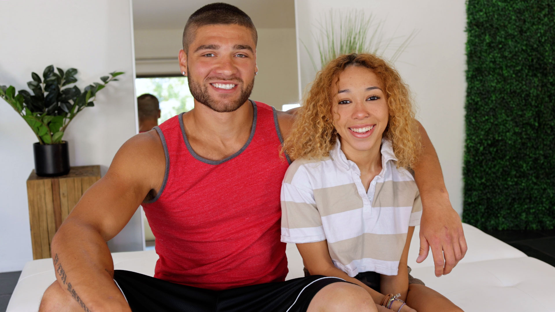 Big Mike Cain Meets Tiny Rachel Skye