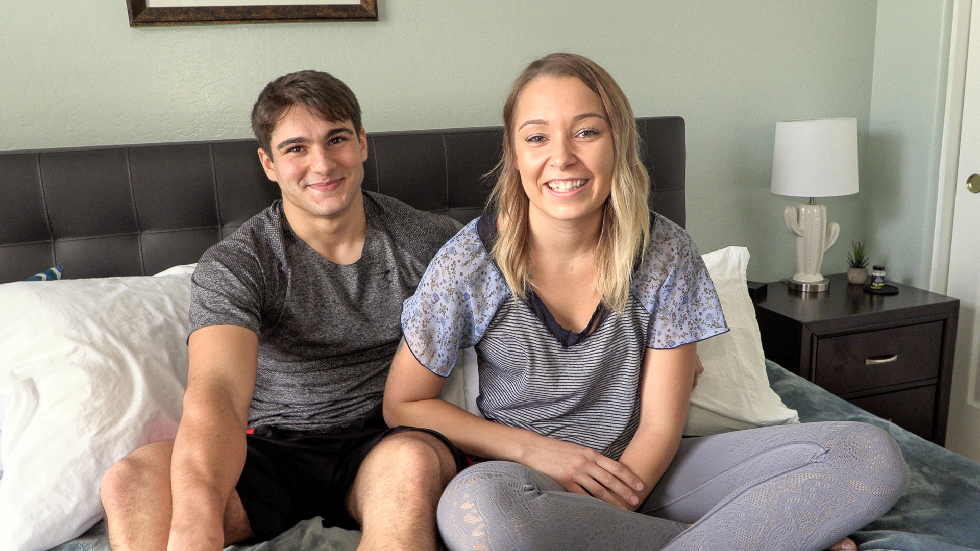 Carson Clout Can Barely Keep His Hands Off Kristen Wolf