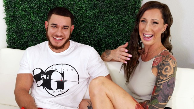 Older Chick Tera Bronx Snags Herself A Hottie Named Danny Sosa