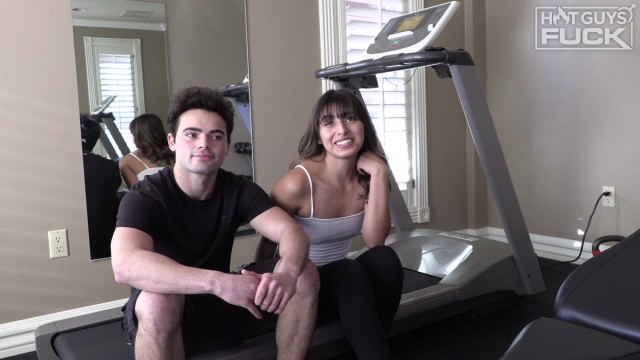 Miguel Purdue with Vanessa Ortiz — Two Sexy People - Miguel Purdue & Vanessa Ortiz Get Pumped Before They FUCK (photo 4)