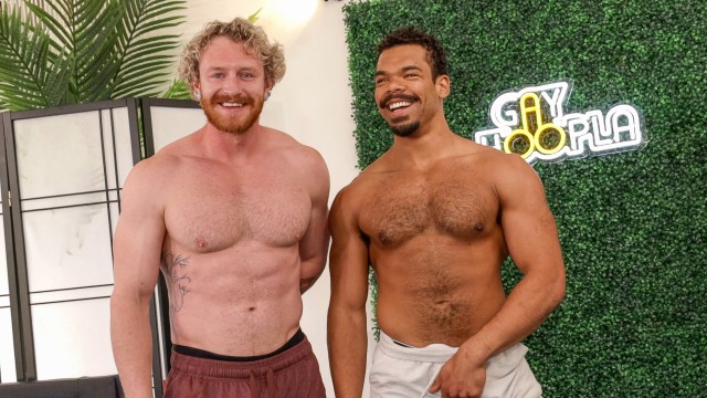 Muscle Studs Brock Bradley & Sage Hardwell Compare Physiques