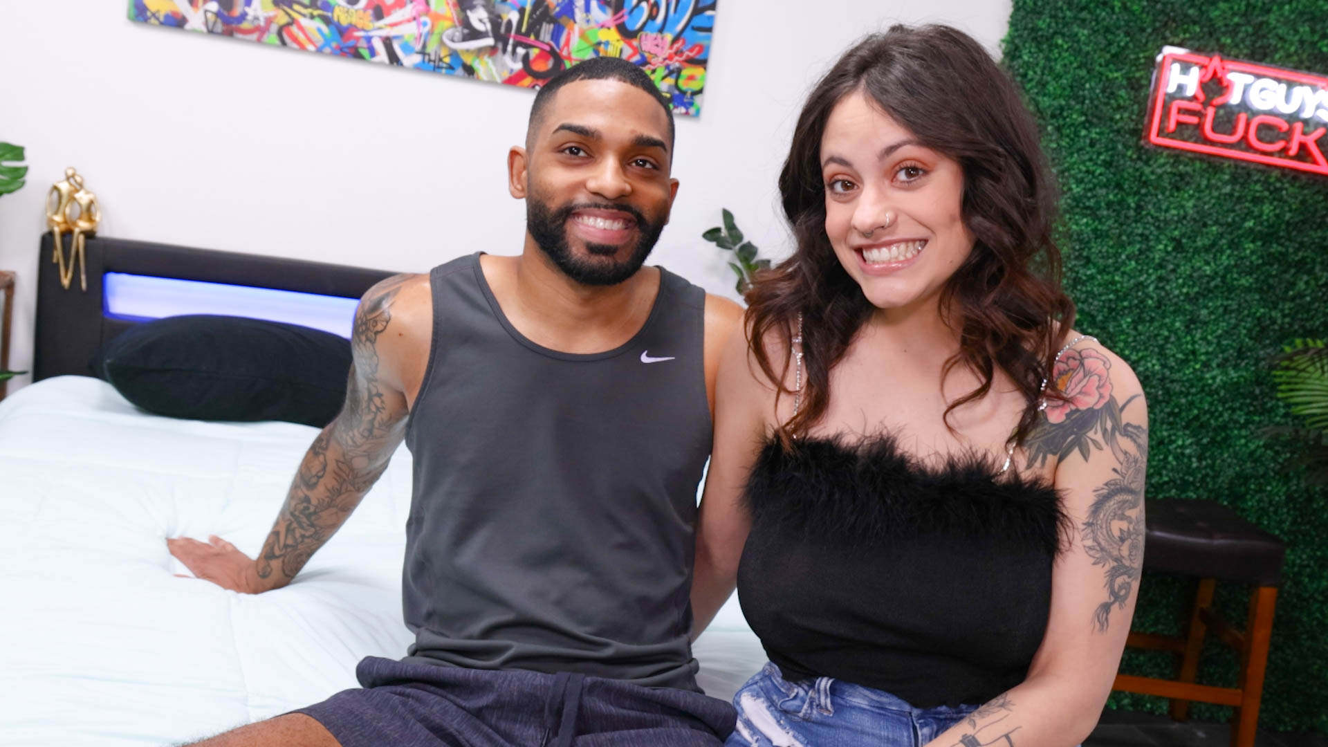 Melody Foxx Loves The Shredded Abs On Athletic James Harp