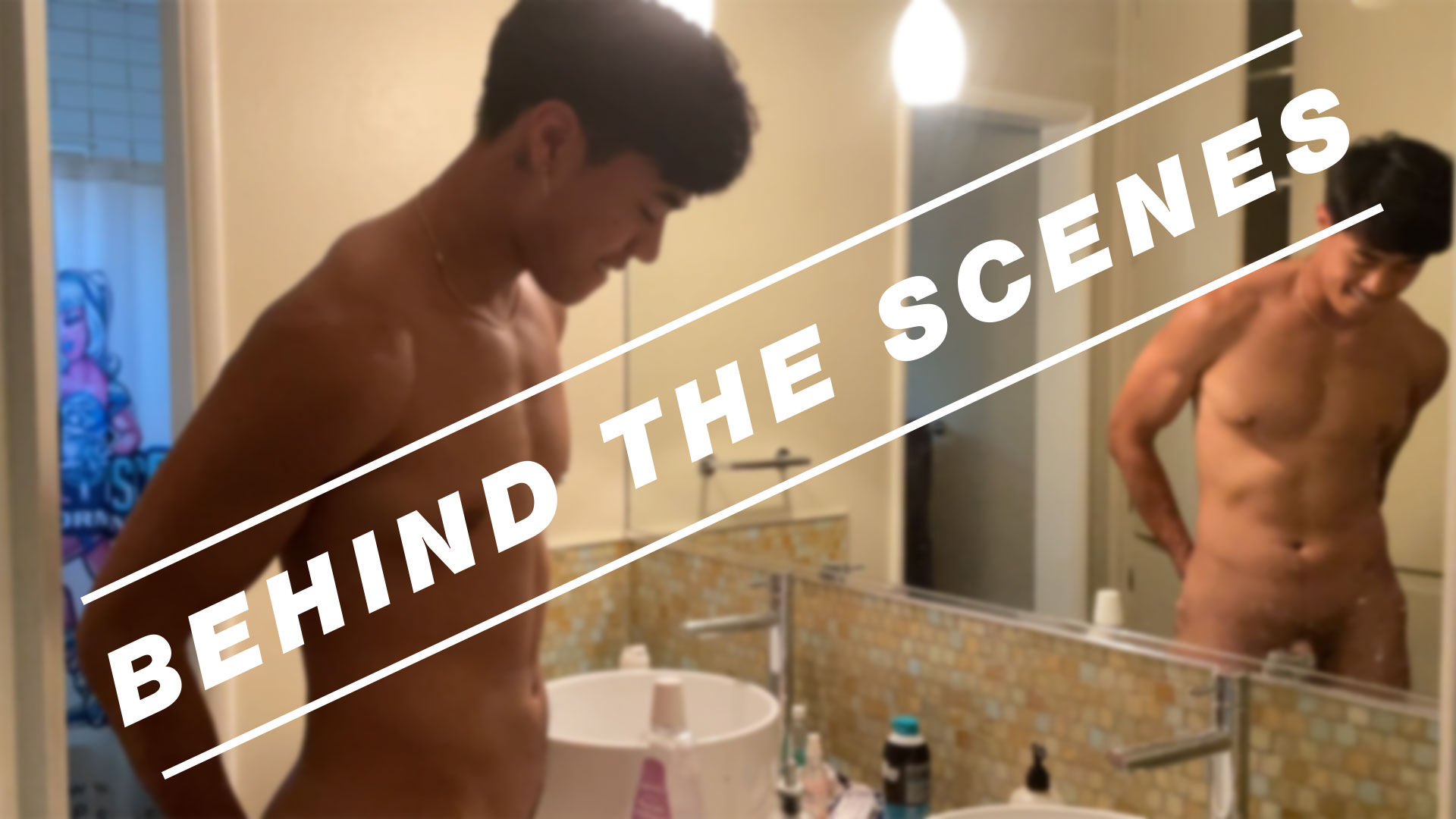 BEHIND THE SCENES: Brand New Exotic Hunks David Slinger and Jaxon Grey Fuck With Rim Queen Lindsay Lee!