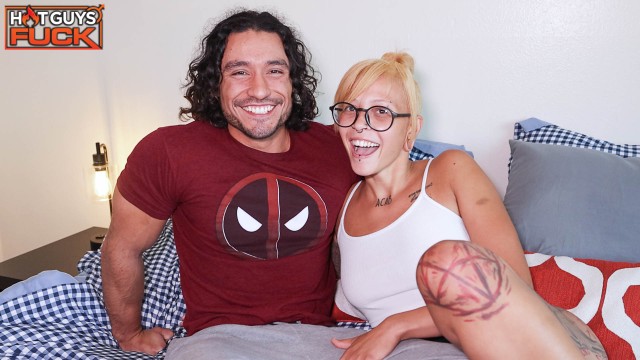 Mai Cox with Leo Woodman — Leo Woodman's Big Uncut Cock Puts Big Booty Mai Cox To The Test (photo 2)
