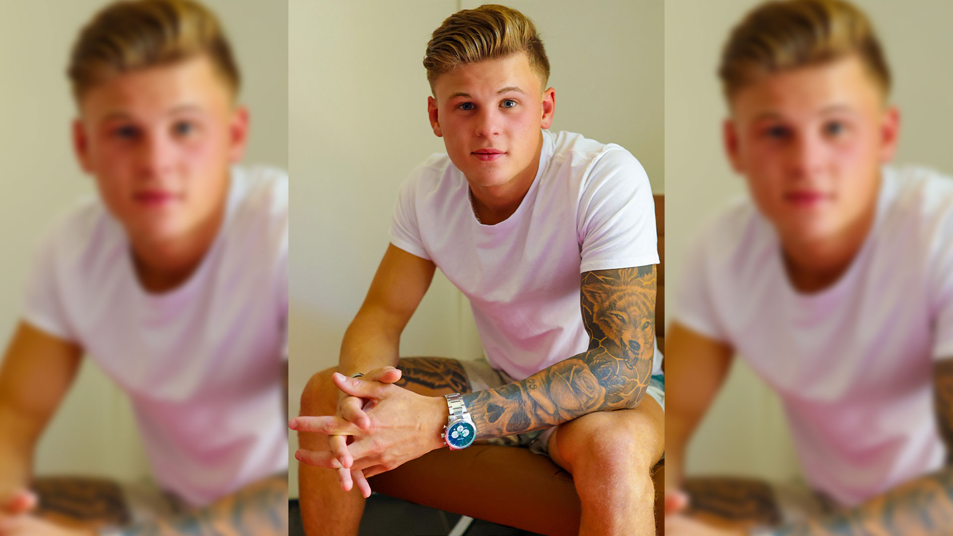 SUPERB Solo From Blonde Hunk Gunnar Bishop!