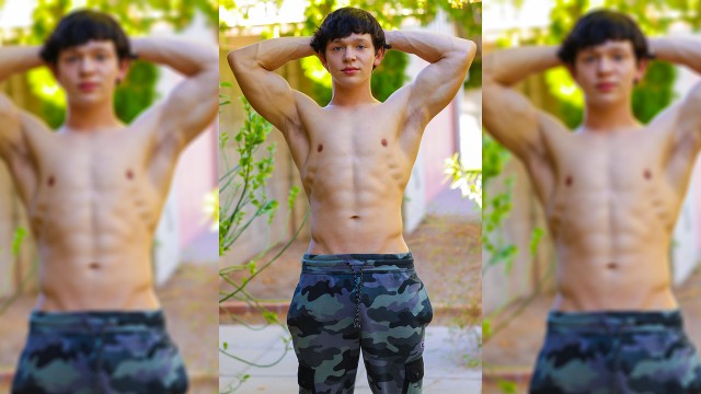 Slate Powers Shows Off His Third Leg!