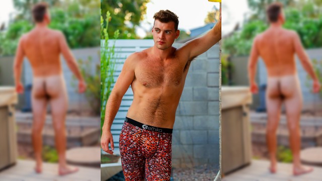 Tall, Tan and Handsome Teen Luke Skyler Gets One Off After Hours!