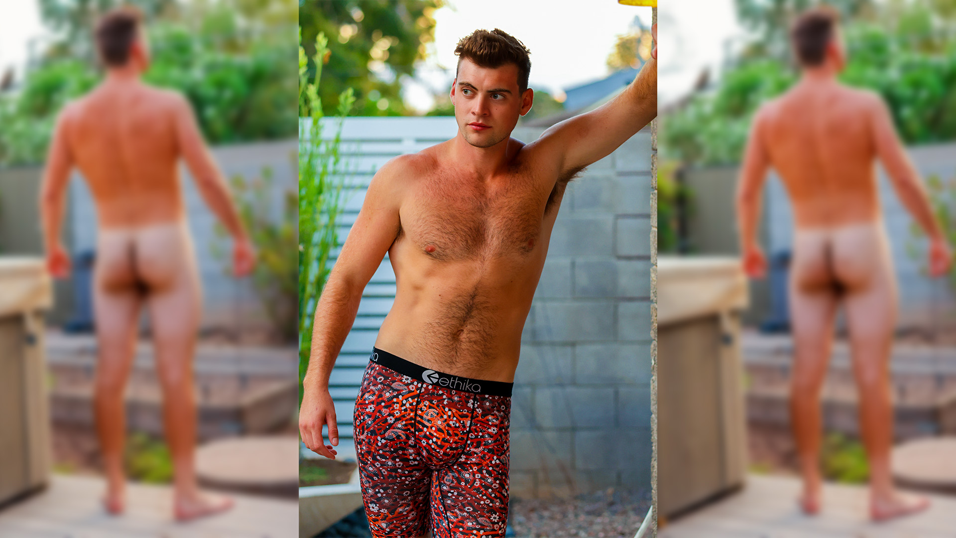 Tall, Tan and Handsome Teen Luke Skyler Gets One Off After Hours!