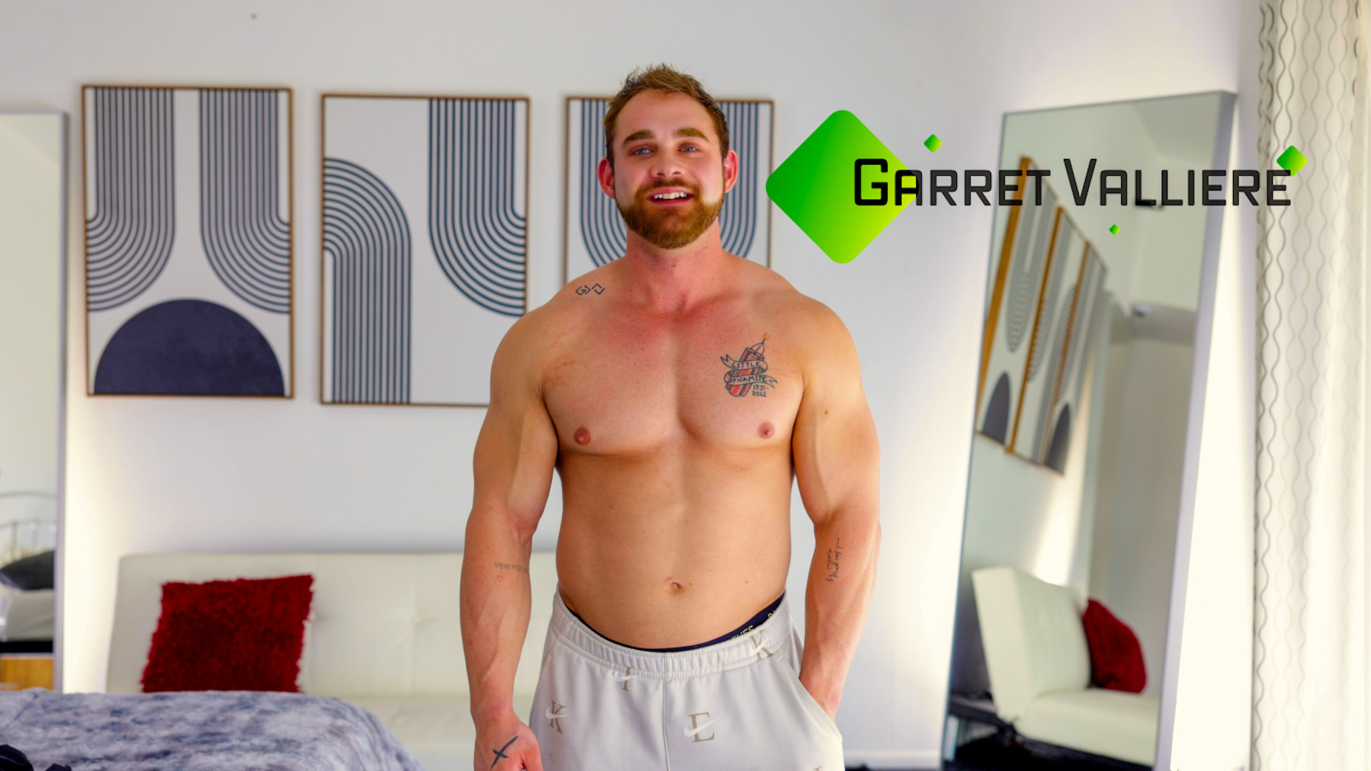 All Eyes Are On Muscle Man Garret Valliere!