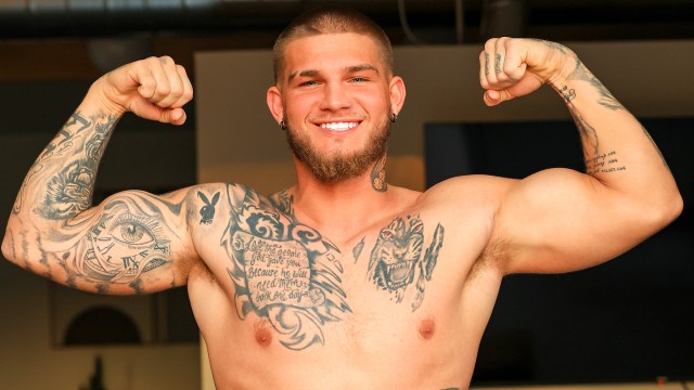 Blue Eyed Bad Boy Mac Lawler Jerks His Meat and Blows a MIVE HOT