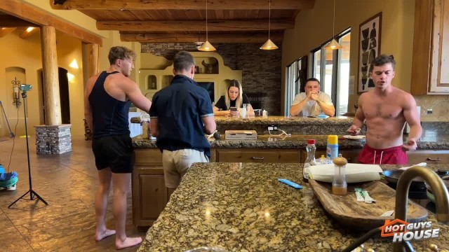 HotGuysFuck's latest cast enjoying their final day together!